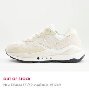 New Balance 57/40 "Sandstone/White" Women's Shoe